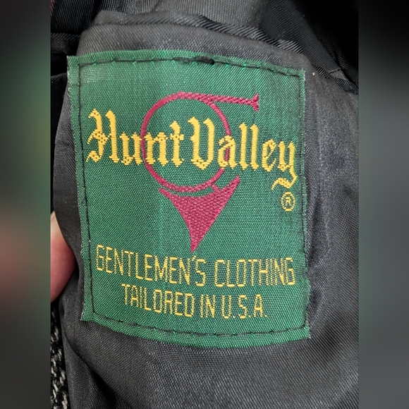 Vintage Hunt Valley 42R Wool Sport Coat Ivy Academic Professor Blazer Old Money - Picture 3 of 15